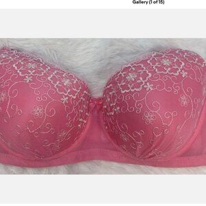 Jezebel J5949 Women’s Underwire Lace Line Bra 38D NWT